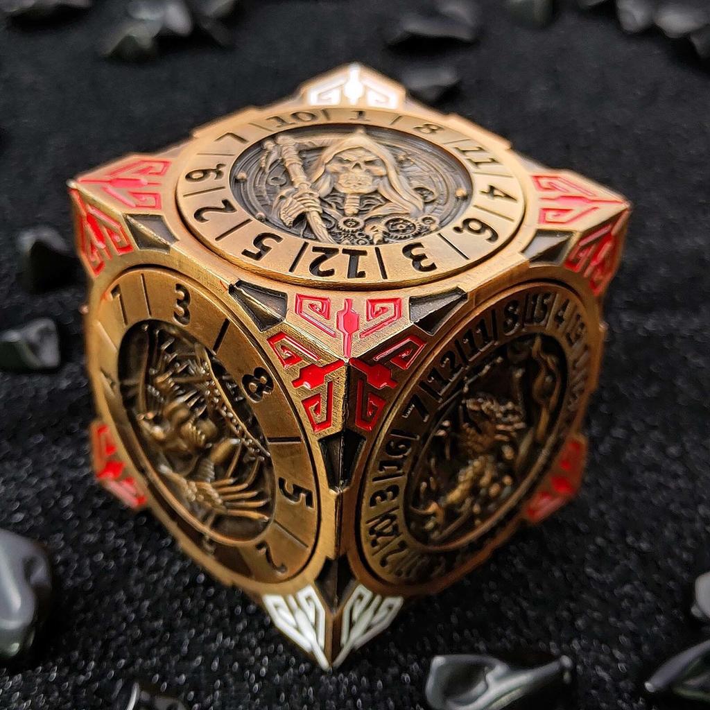 🔥Halloween Sale 60% OFF🔥 7-in-1 Metal DND Fidget Spinner Dice