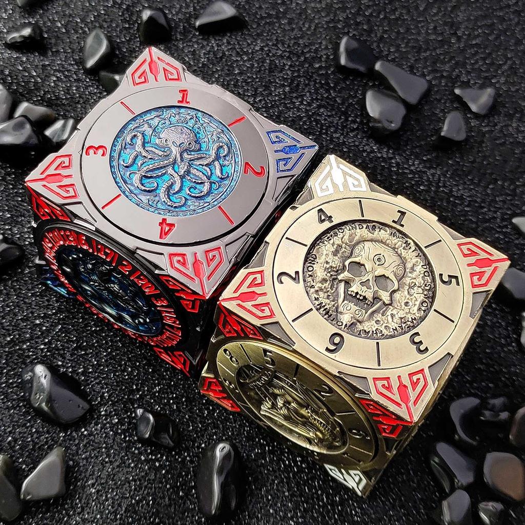🔥Halloween Sale 60% OFF🔥 7-in-1 Metal DND Fidget Spinner Dice