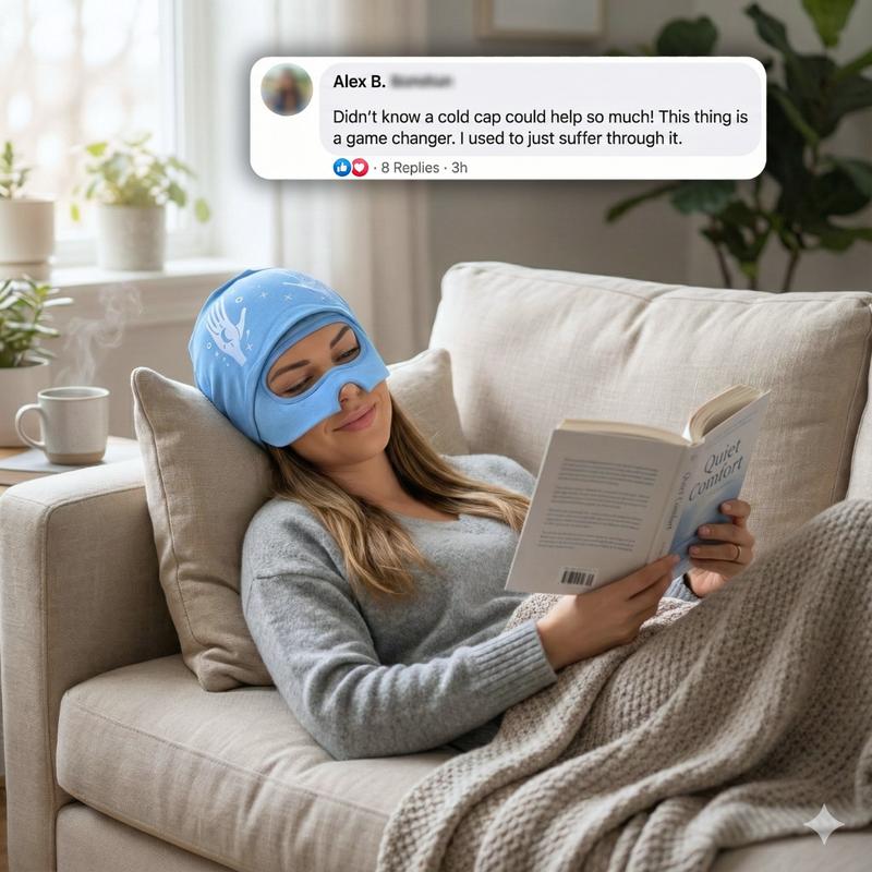 Soothefy Cooling Compression Headache Cap