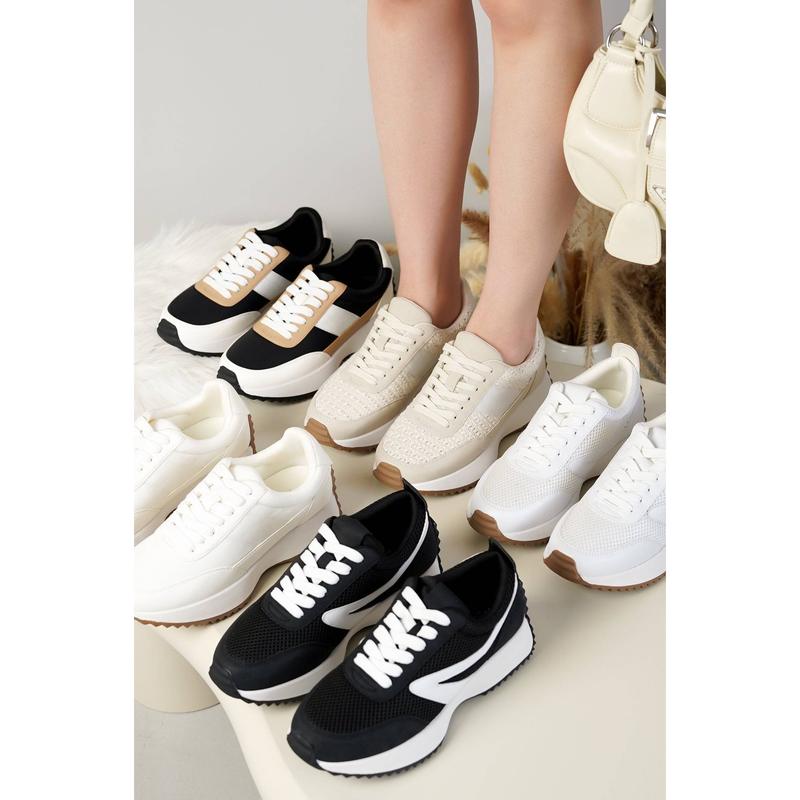 Serena Memory Foam Sneakers – Lightweight & Non-Slip