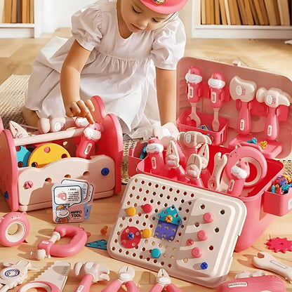 Cavinic™ Hippo All-in-one Tool Hub DIY Montessori Tool Box Set