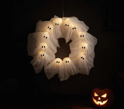 Spooky Halloween Glow Wreath - Cavinic™