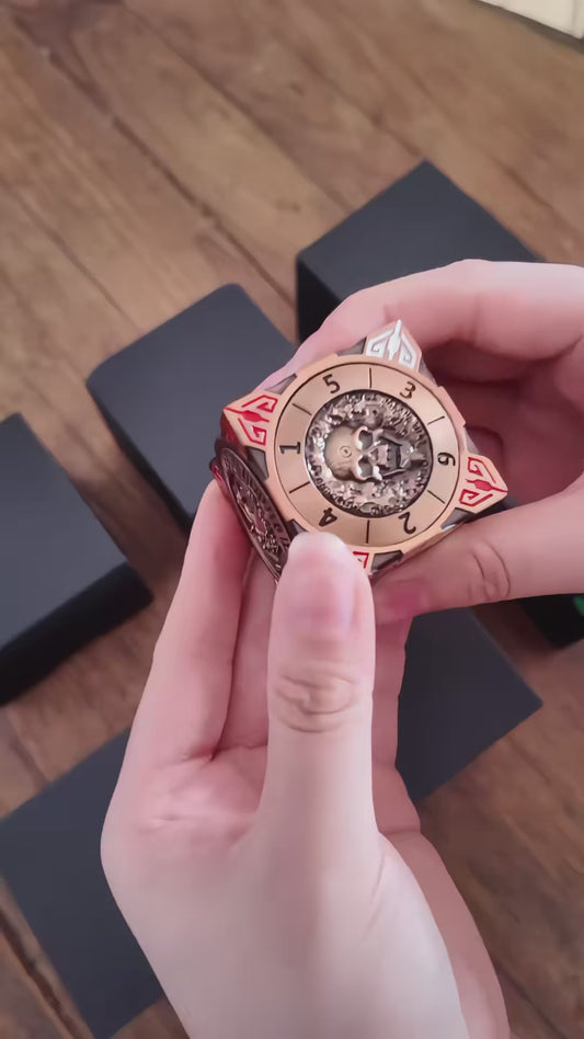 🔥Halloween Sale 60% OFF🔥 7-in-1 Metal DND Fidget Spinner Dice