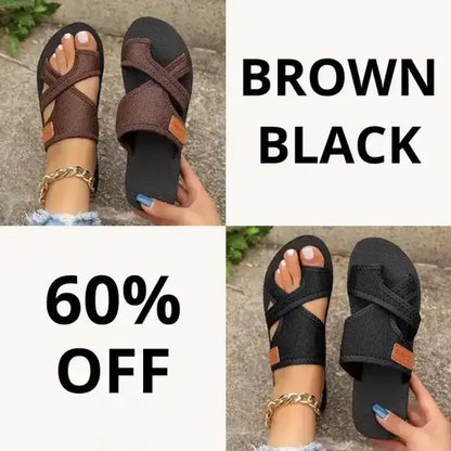 🔥Last Day Promotion 70% OFF🔥 Women's Comfortable Breathable Mesh Flip Flops