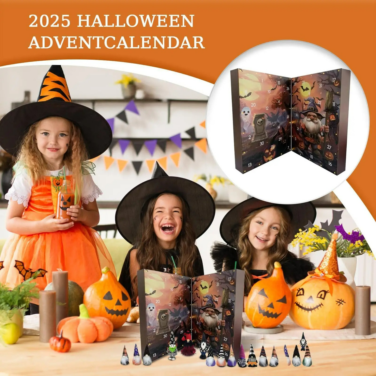 🎃 Spooky Handmade Gnomes Countdown Calendar 2025 - Early Access 👻